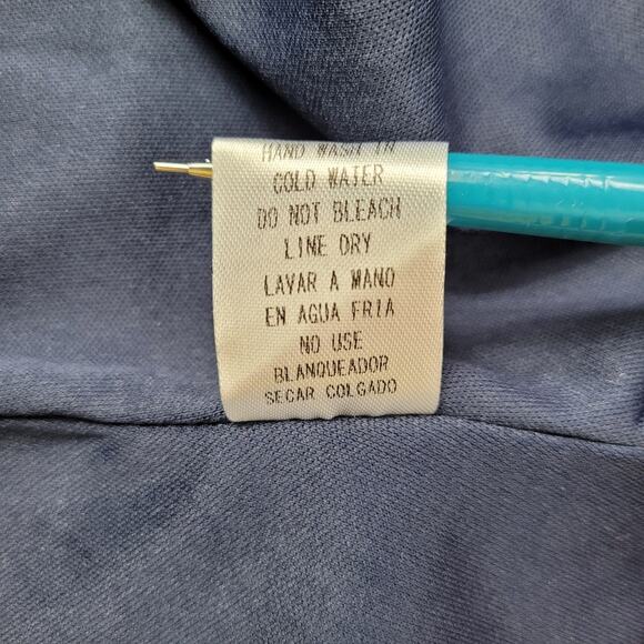 entro Navy Floral Strappy Dress size Large - Picture 7 of 14